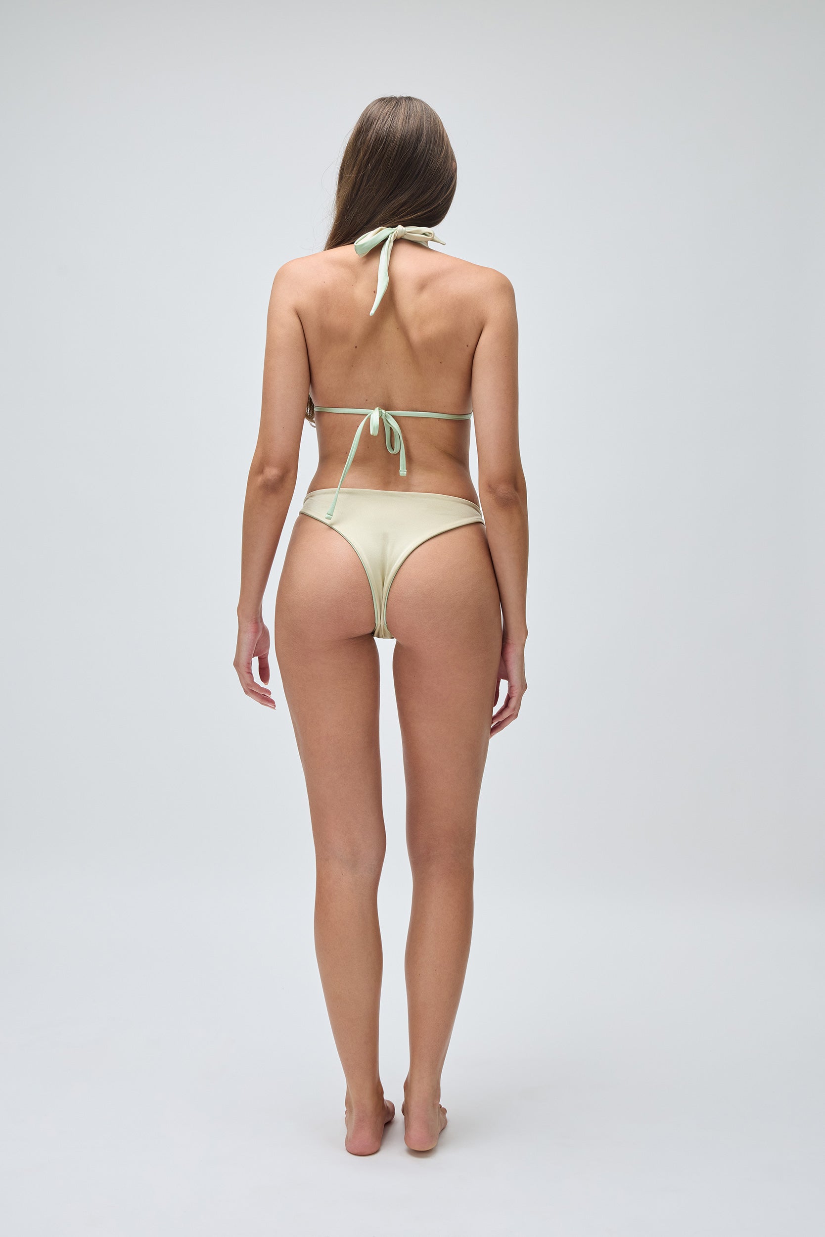 Bae Reversible Top |  Sage Green & Cream